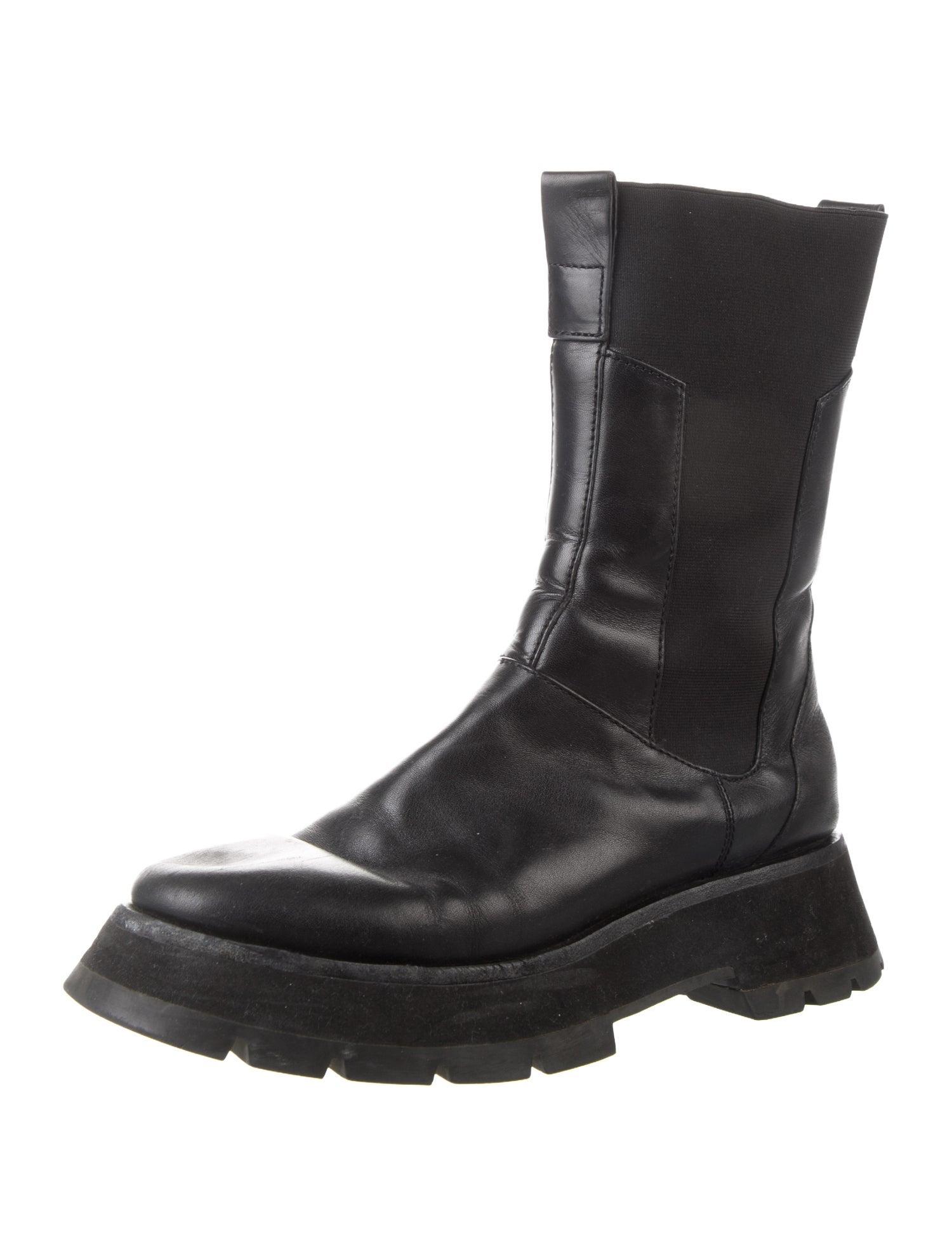 3.1 Phillip Lim Leather Combat Boots